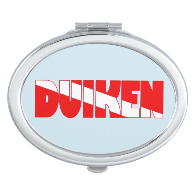Duiken (Dutch) Compact Mirror (Front)