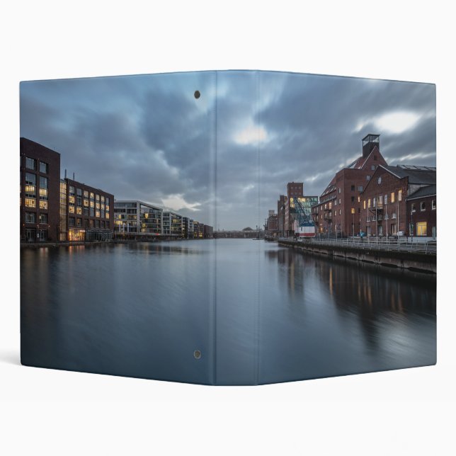 Duisburg Germany 3 Ring Binder (Background)