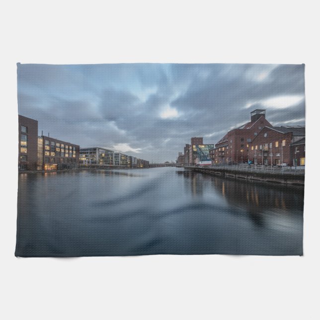 Duisburg Germany Kitchen Towel (Horizontal)