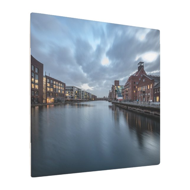 Duisburg Germany Metal Print (Angled)