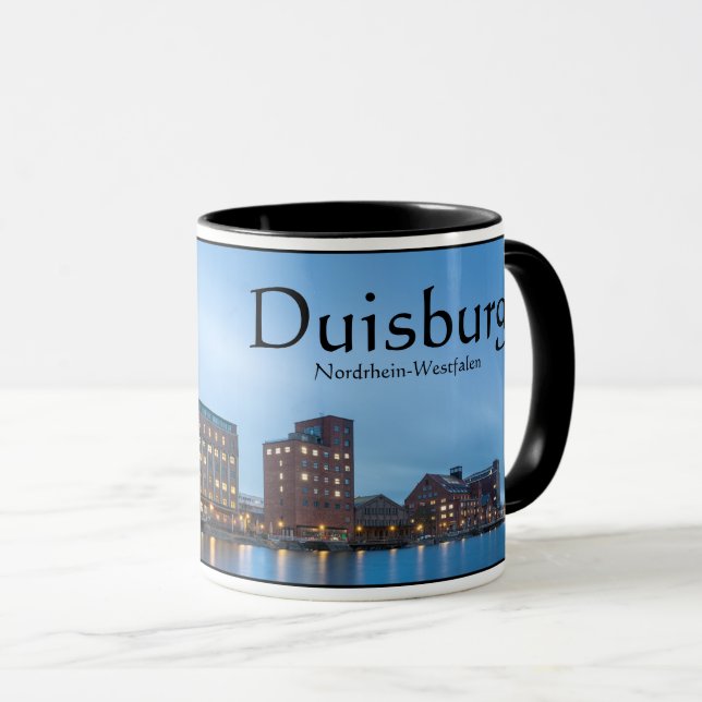 Duisburg Germany Mug (Front Right)