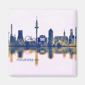 Duisburg Skyline Magnet