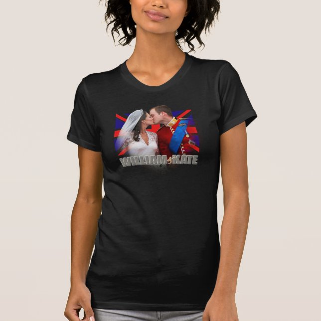 Duke & Duchess of Cambridge Balcony Kiss Shirt (Front)