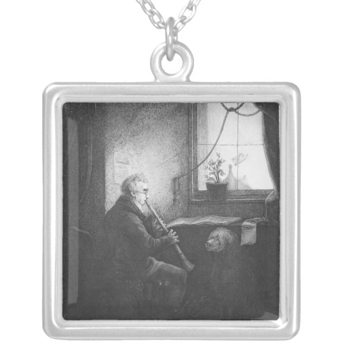 Duke Esterhazy Playing the Clarinet, 1809 Pendant