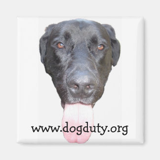 Duke Head, www.dogduty.org Magnet