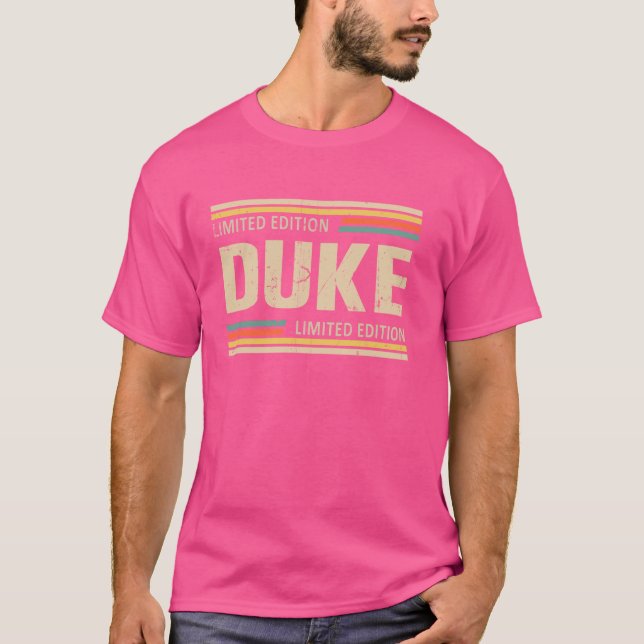 DUKE Limited Edition Shirt DUKE Name Personalized (Front)