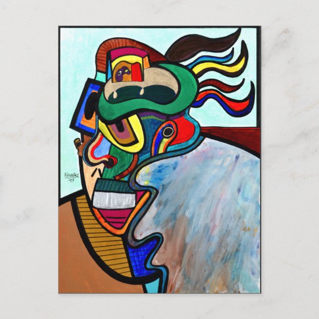 "Duke of Dane" by Ruchell Alexander Postcard (Front)