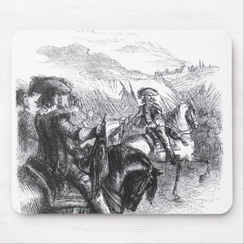 Duke of Monmouth  Advancing on Taunton Mouse Pad