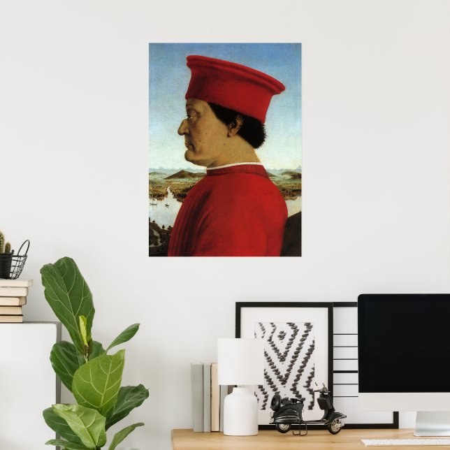 Duke of Urbino, Federico da Montefeltro Poster (Home Office)