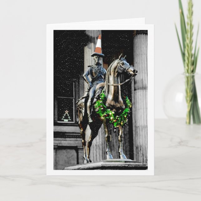 Duke of Wellington Glasgow Christmas Card (Front)