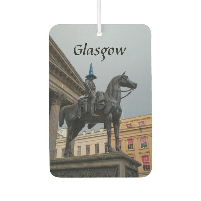 Duke of Wellington Statue, Glasgow Air freshener (Front)