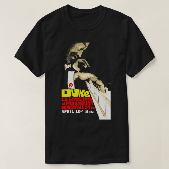 Duke Vintage Concert Ellington T-Shirt (Design Front)