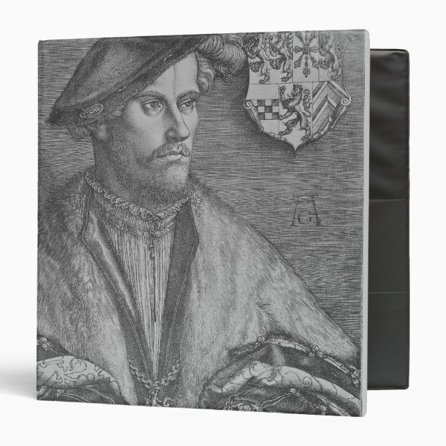 Duke Wilhelm V of Cleve, 1540 Binder (Front/Inside)