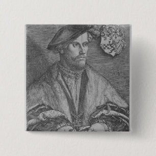 Duke Wilhelm V of Cleve, 1540 Button