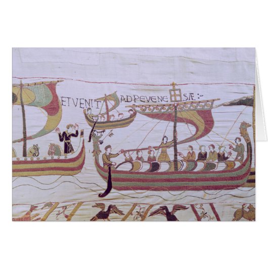 Duke William and his Fleet Cards (Front Horizontal)