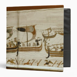 Duke William and his fleet cross Pevensey Binder