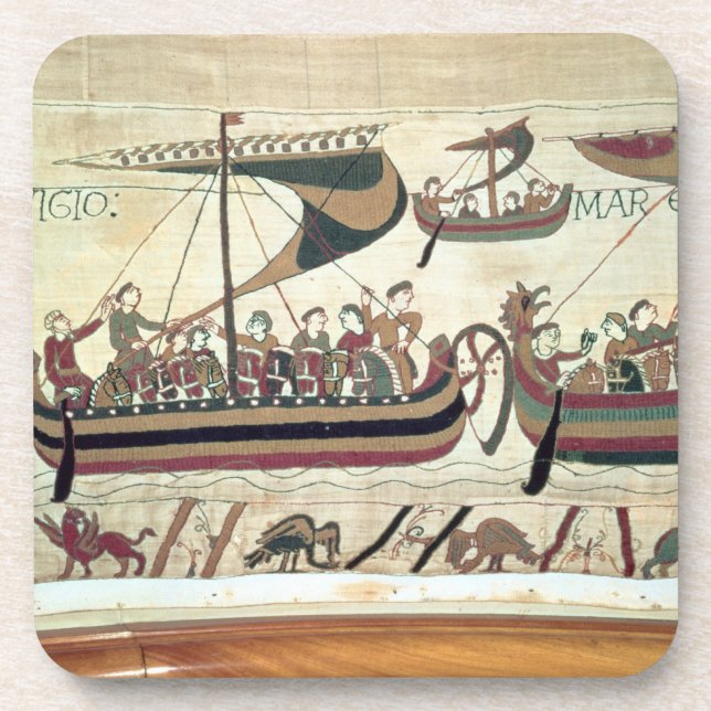 Duke William and his Fleet Cross the Channel to Pe Coaster (Front)