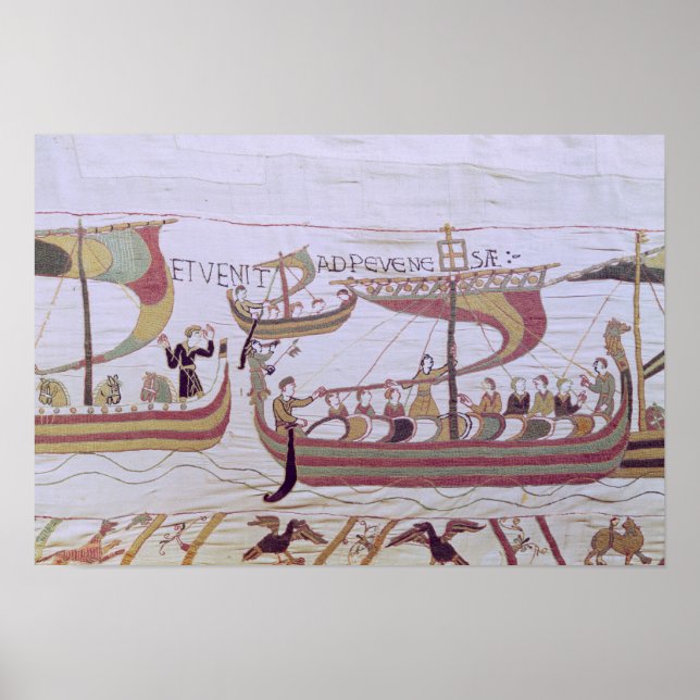 Duke William and his Fleet Poster (Front)