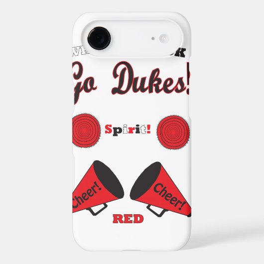 Dukes Cheerleading Case (Back)