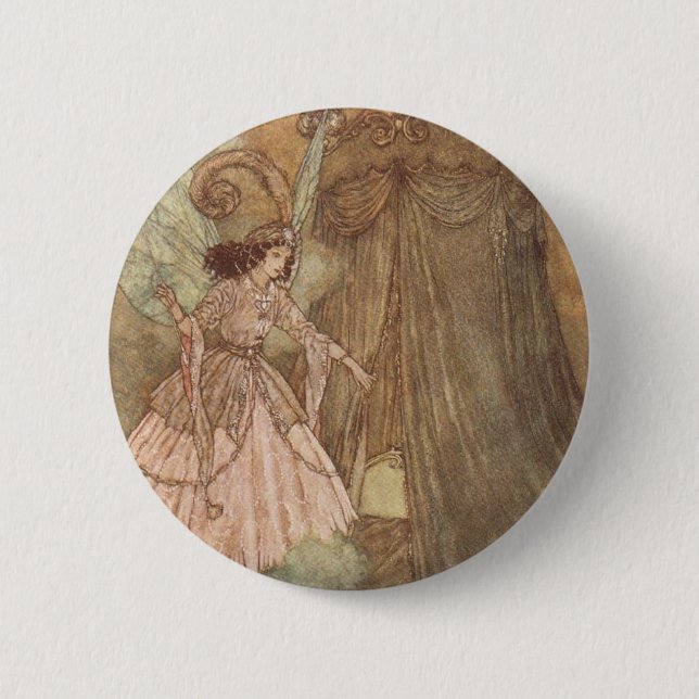 Dulac's Fairy Tales Button (Front)