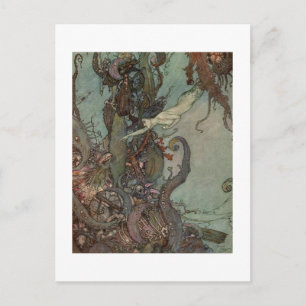 Dulac's The Little Mermaid Postcard