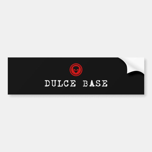 DULCE BASE BUMPER STICKER (Front)