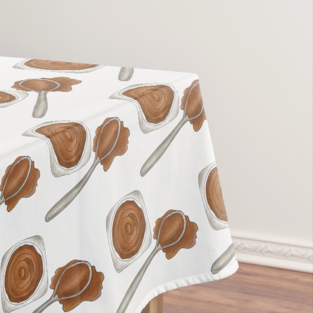 Dulce de Leche Latin American Caramelized Milk Tablecloth (In Situ)