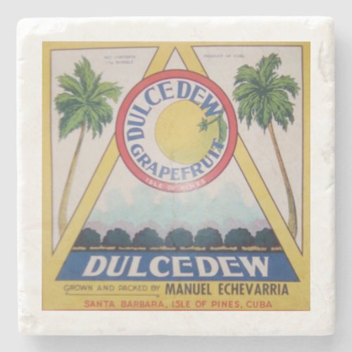 Dulce Dew Marble Coaster