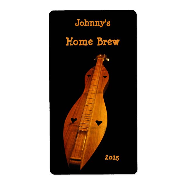 Dulcimer Beer Label (Front)