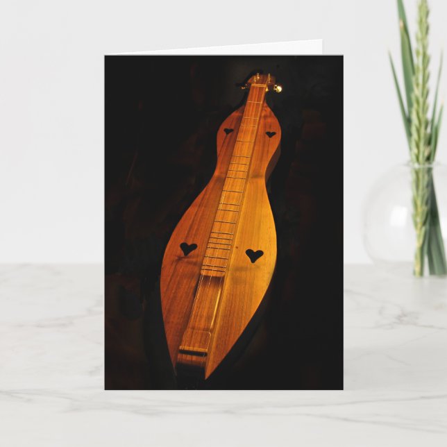 Dulcimer Blank Card (Front)