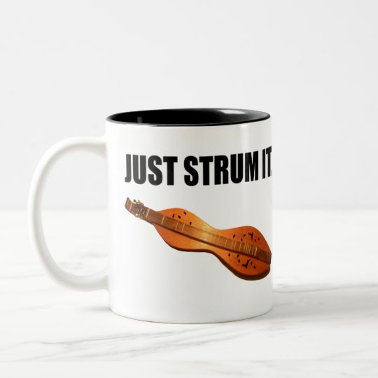 Dulcimer Just Strum It Mug