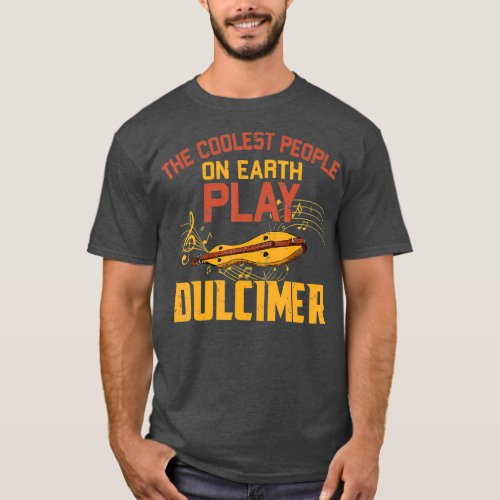 Dulcimer Music Lover Mountain Dulcimer Player T_Shirt