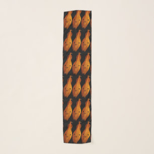 Dulcimer Musical Chiffon Scarf