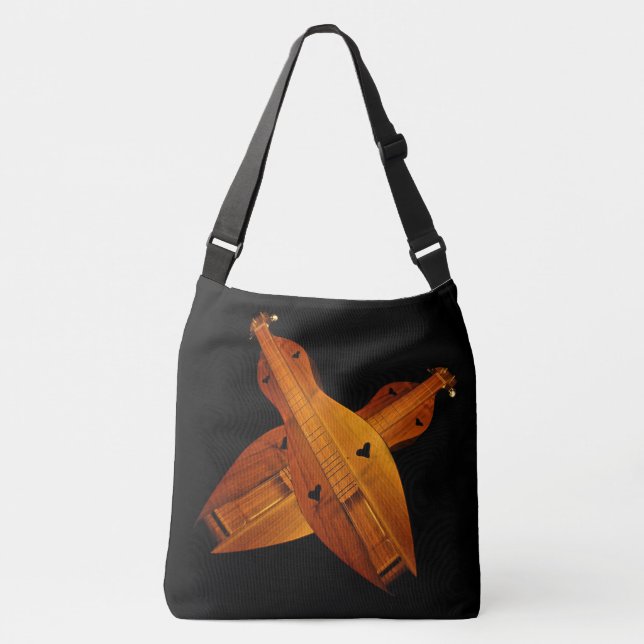 Dulcimer Musical Instruments Tote Bag (Front)