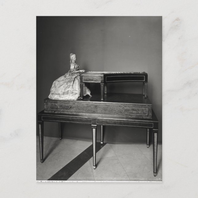 Dulcimer Player Postcard (Front)