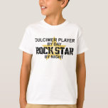 Dulcimer Rock Star by Night T-Shirt