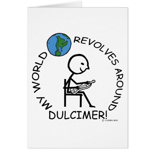 Dulcimer - World Revolves Around Cards (Front)