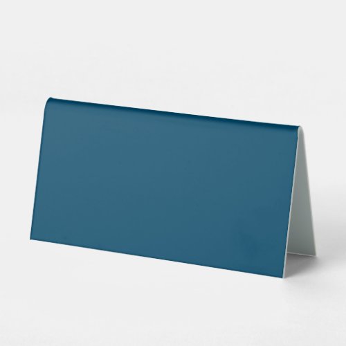 Dull BlueDusky BlueFaded Jade Table Tent Sign