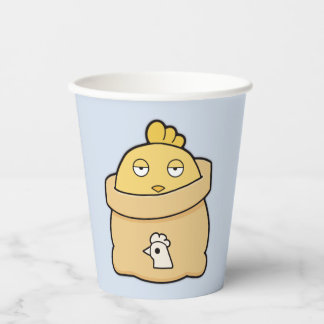 Dull Chick, Full Bag Paper Cups