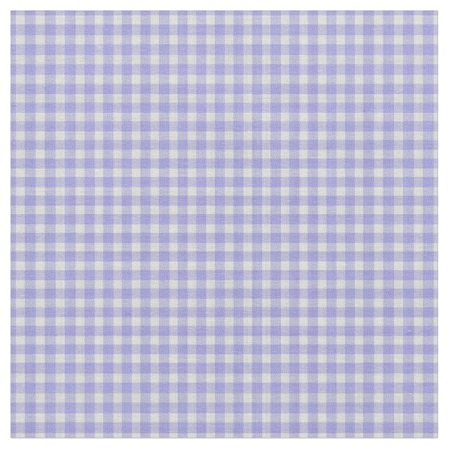 Dull Lavender and White Checkered Pattern Fabric (Close Up)