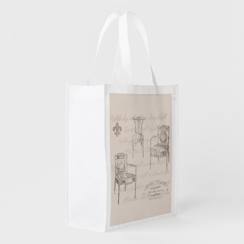 Dulocke Pattern Grocery Bag
