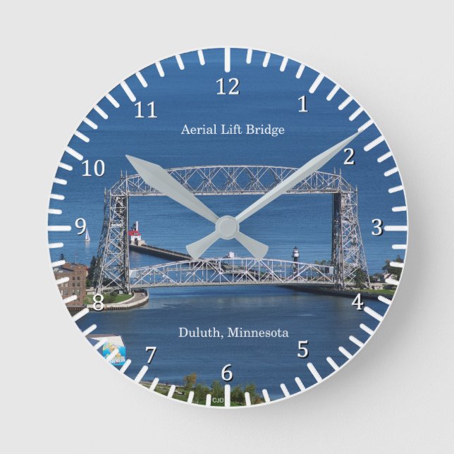 Duluth Aerial Lift Bridge clock (Front)