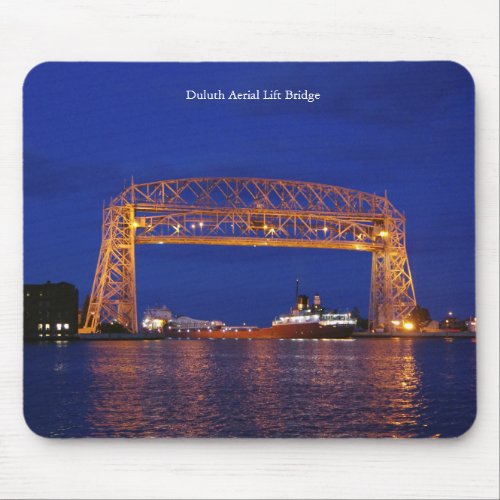 Duluth Aerial Lift Bridge  John G Munson Mouse Pad