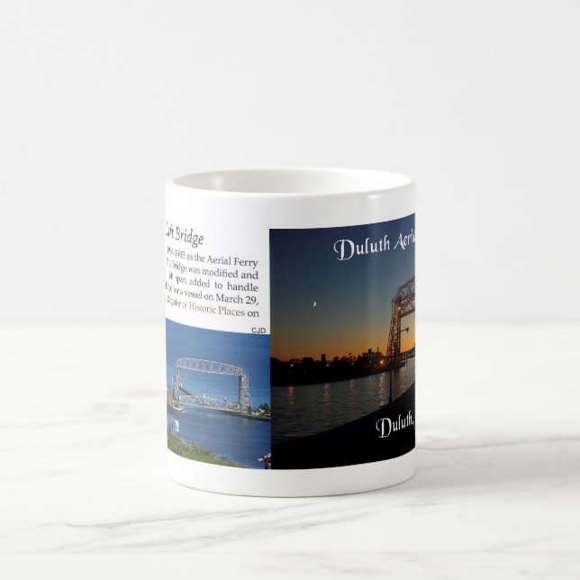 Duluth Aerial Lift Bridge mug (Center)