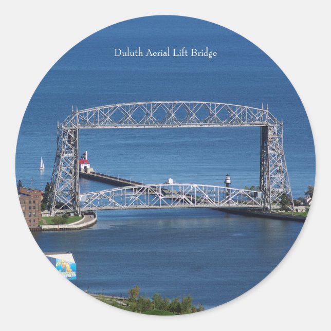 Duluth Aerial Lift Bridge sticker (Front)