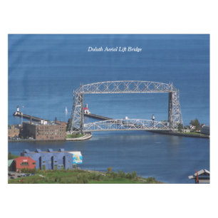 Duluth Aerial Lift Bridge table cloth