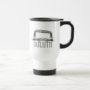 Duluth Aerial Lift Bridge Travel Mug
