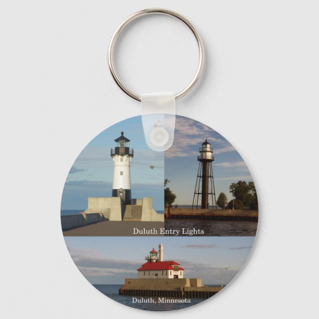 Duluth Entry Lights key chain (Front)
