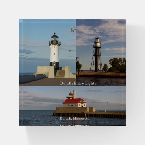 Duluth Entry Lights paperweight