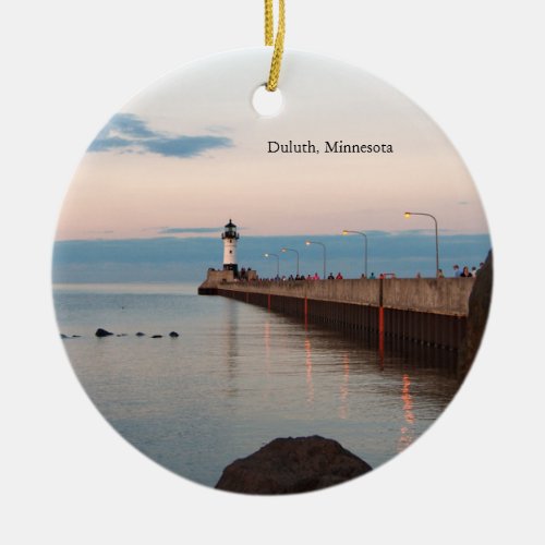 Duluth Harbor North Pier Light ornament Duluth MN
